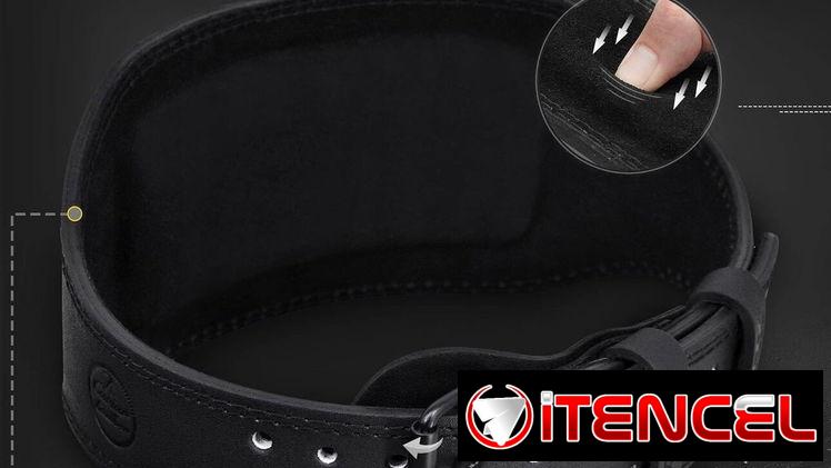 ✔️faja para gym RDX Cinturón de levantamiento de pesas, gimnasio y fitness talla M(23-30)