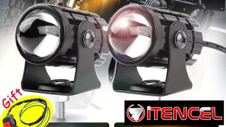 Ganga!!! Neblineros luces exploradoras para moto.
