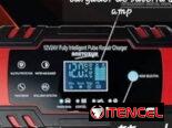 12vol 6 amp y 8 amp cargadores de baterías inteligentes nuevos en caja