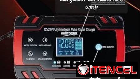 12vol 6 amp y 8 amp cargadores de baterías inteligentes nuevos en caja