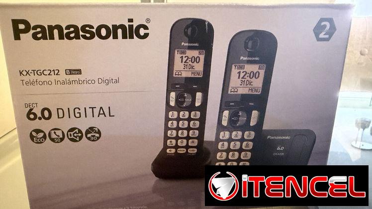 Teléfonos inalámbricos Panasonic 2bases c/ contestadora 75usd(56798277)
