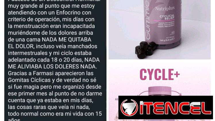 Gomitas Cycle+ de Farmasi