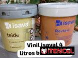 Vinil isaval 4 litros blanco coco importadas de España en nuestro almacén en playa