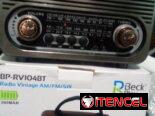 radios recargable en 30 usd y con panel en 35 y 45 usd