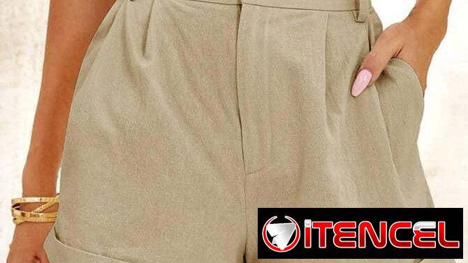 Shorts de vestir de mujer
