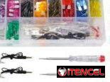 Kit Surtido de 306 Fusibles de Coche tipo cuchilla.
