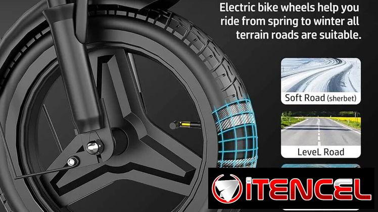 Bicicleta eléctrica plegable 🌷