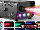 Luces de discotecas y máquinas de humo