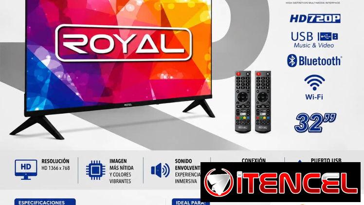 Television de 32 pulgadas.  Smart TV *ROYAL* .