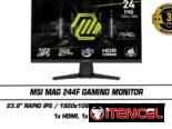 Monitor Gaming MSI MAG 244F 24′ FHD 1920x1080p Rapid IPS 200hz 0.5ms AMD FreeSync. Exclusivo❗❗