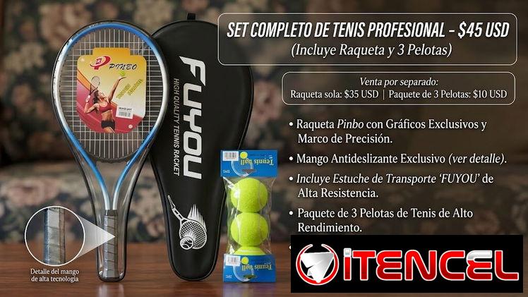 Raqueta y pelota de tenis
