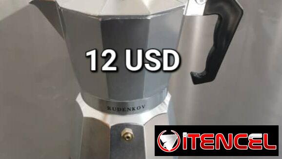 Cafetera induccion y gas (6 tazas).