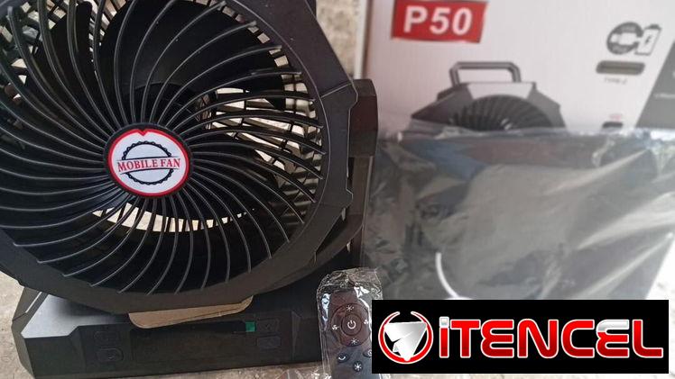 VENTILADOR RECARGABLE P50 40,000 mAh 🔋🌿