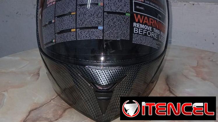 🚧 CASCO INTEGRAL DE FIBRA DE CARBONO 🚧