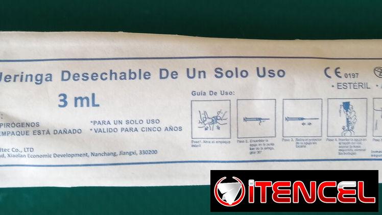 Jeringuilla 3 ml