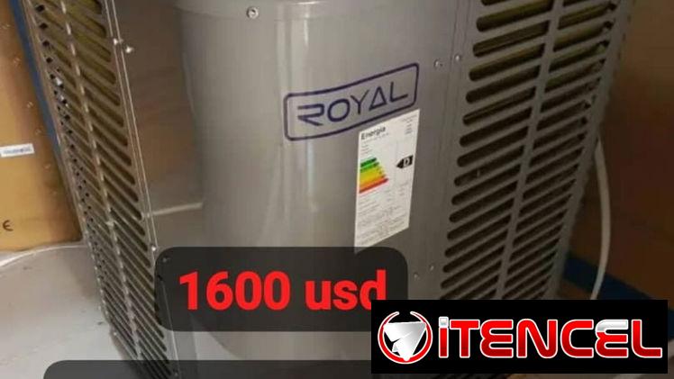 Split 60000BTU 🥶Piso – Techo ROYAL✨ Enfriamiento potente ❄️y eficiente: el aire acondicionado dividido de piso-techo