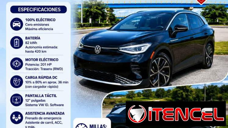Venta de Autos Eléctricos VW ID4 *Cerro emisiones*  Entrega en Toda Cuba