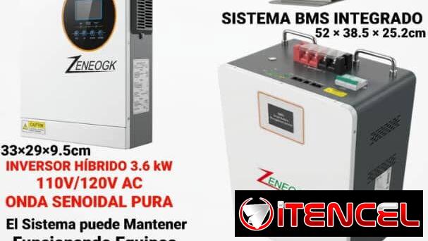 Kit Solar De 3.6 Kilos