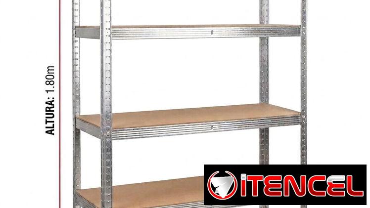 Estante Metálico EMTOP Nuevo en Caja – 5 Niveles (90x40x180 cm)