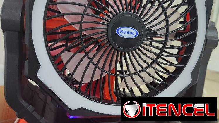 Vendo ventilador recargable
