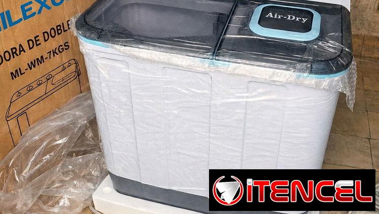 Lavadora semiautomática de 7kg marca MILEXUS
