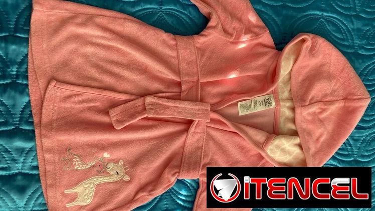 Toalla albornoz de 0-9 meses