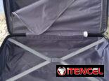 Maletas plástica 4 ruedas dobles 23 kg  capacidad 92lt