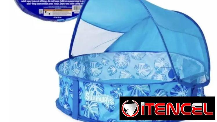 ✨ Piscina con techo para niños ✨