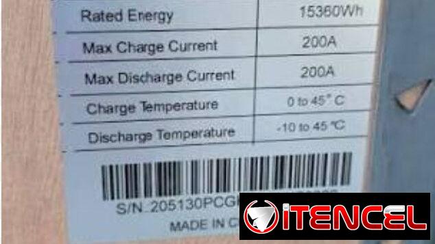 Batería InfiniSolar de 15kwh