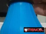 linterna en forma de bombillo