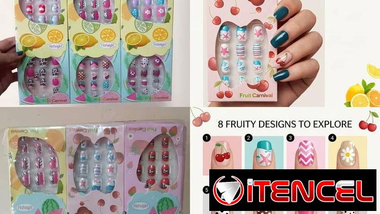🩷💜Set de uñas postizas para Niñas🩷💜