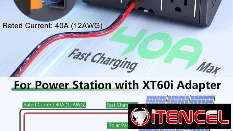 Cable de conexión de panel a estación XT60i