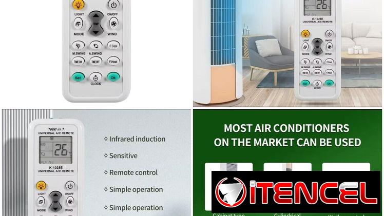 Mando Universal Compatible con aire acondicionado y equipos Split