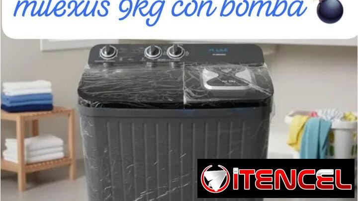 Lavadora Semiautomática MILEXUS 9 KG