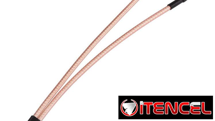 ‎Mejora tu Router 4G con antena externa Adaptador sma Macho a Tipo F punta dorada