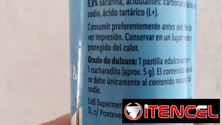 Edulcorante 1.200 dosis