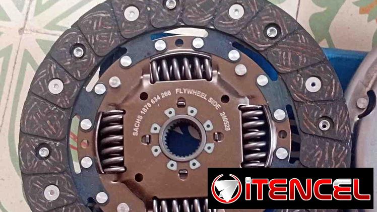 Kit de embrague o cloche marca Sachs Alemán para Skoda Fabia y VW Polo