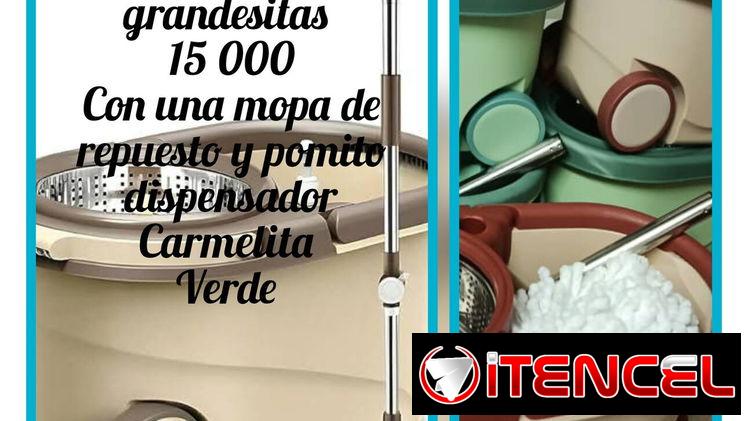 🧹 Vendo Fregona – Nuevo, con cubo exprimidor – Ideal para limpieza del hogar 🧺