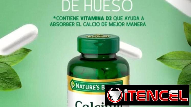 Pastillas de calcio con Vitamina D3
