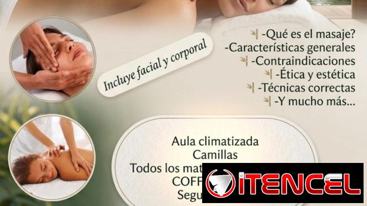 Curso de masaje general integral con posibilidad de Diplomado internacional