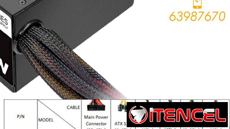 Fuente THERMALTAKE SMART 600 (600W/42A) 80+ Standard, NUEVA en caja