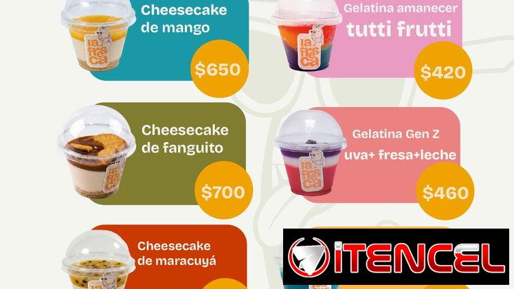 Cheesecake ,gelatinas y tres leches