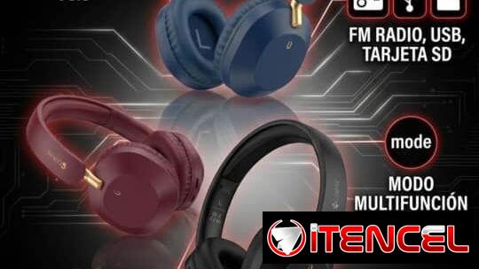 – 🔵 Auricular Bluetooth + Mic (Negro) — 💲30  USD