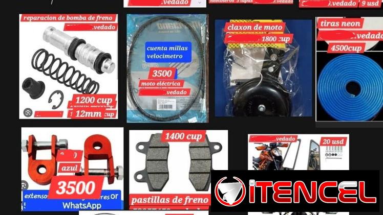 Piezas moto