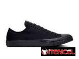 Tenis converse negros corte bajo