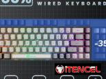 GEODMAER Teclado Gamer 65% (68 teclas)