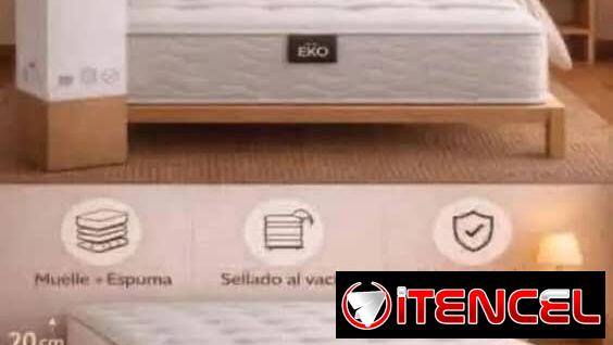 Colchones sellados al vacío EKO , Valdatronic , Milexus , Matress todas las medidas (cameros , 3/4 , personales etc )