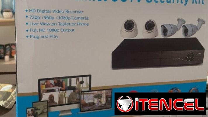 Kit de 4 cámaras dvr 4 canales