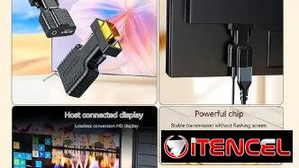Adaptadores VGA-HDMI-DVI-RCA