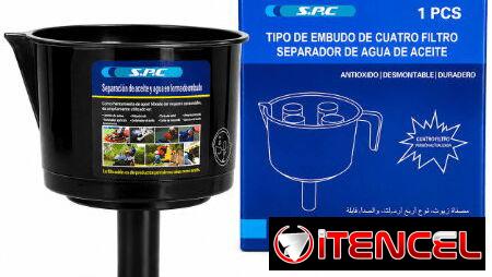 Embudo Filtrante Separador De Agua y Aceite, garantía y factura, somos empresa